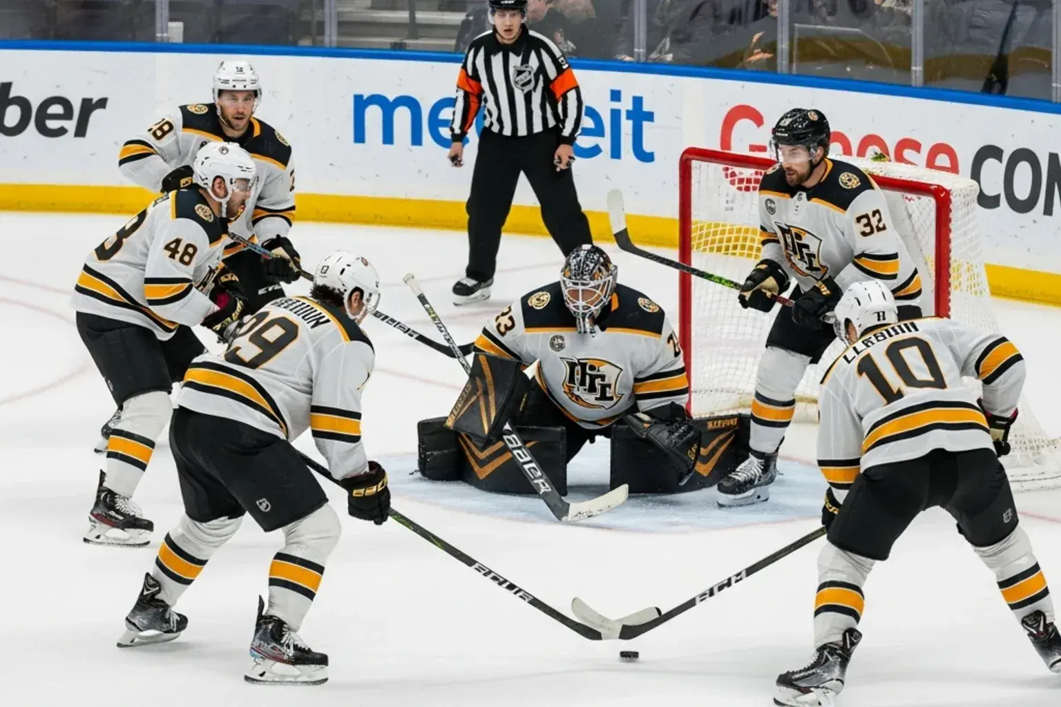 Situação de power play num jogo de hóquei no gelo da NHL