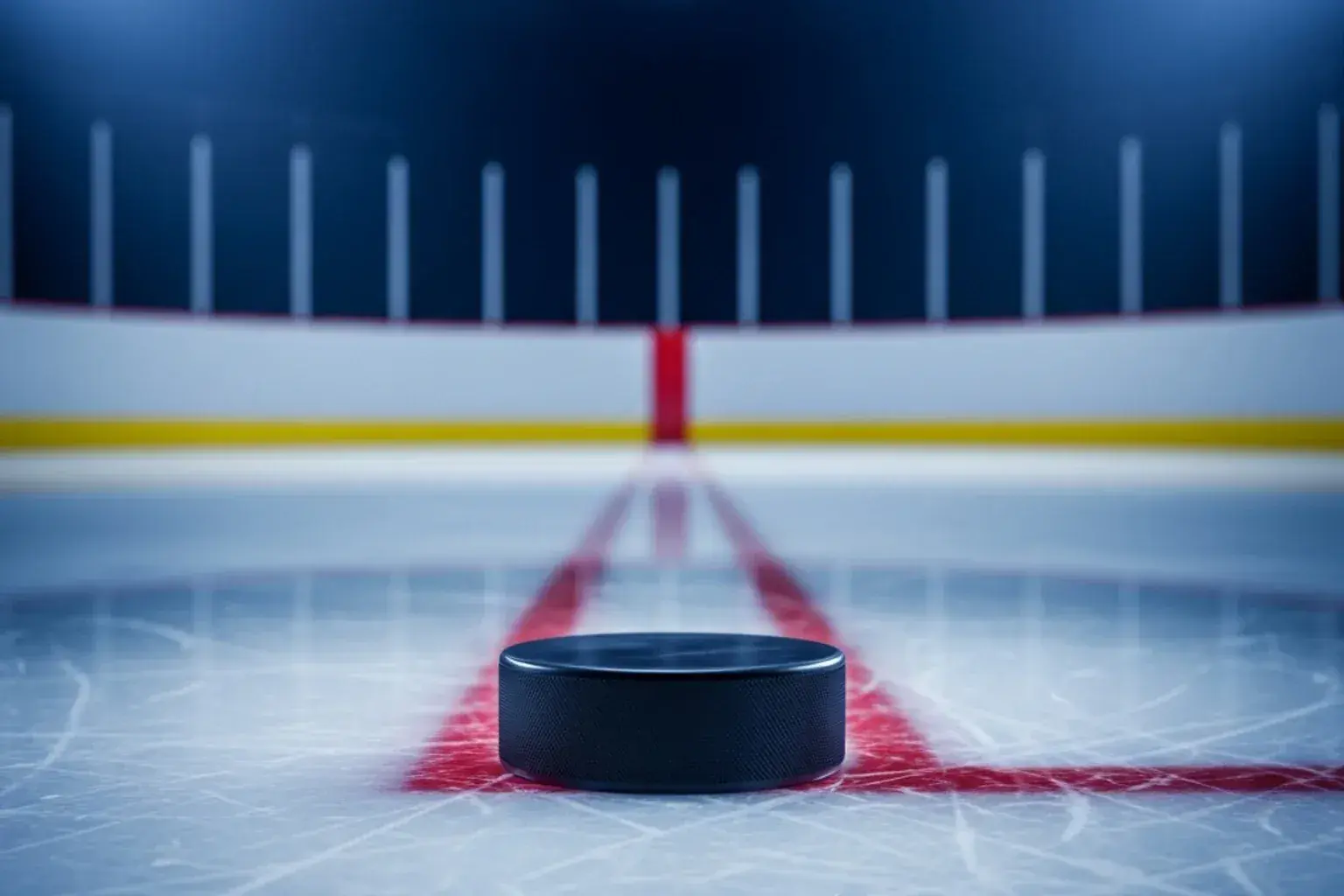 Tipos de mercados de apostas NHL com puck e tabela de odds